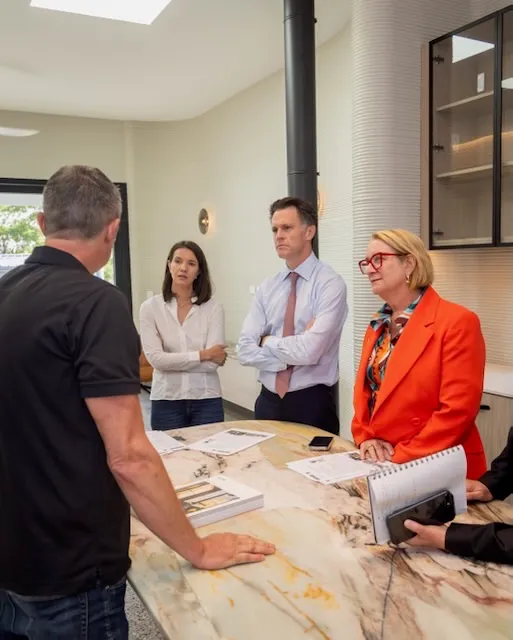 The NSW Premier, "completely blown away."