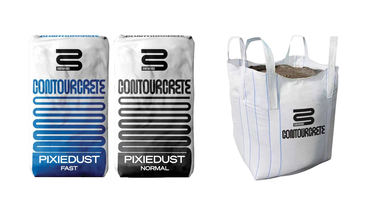 ContourCrete, the Contour3D concrete print mix